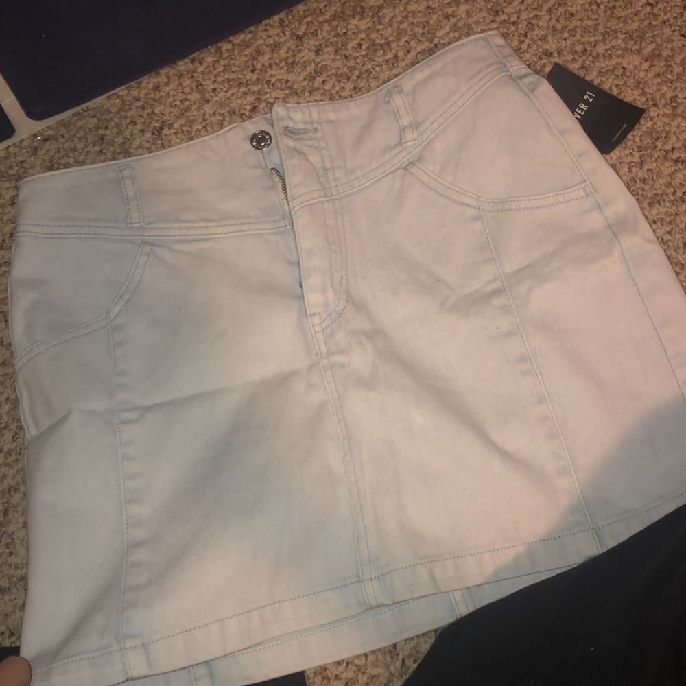 jean skirt